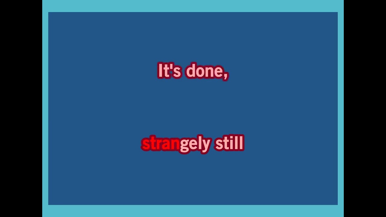 Anything Goes (musical) - Goodbye, Little Dream, Goodbye [Karaoke]