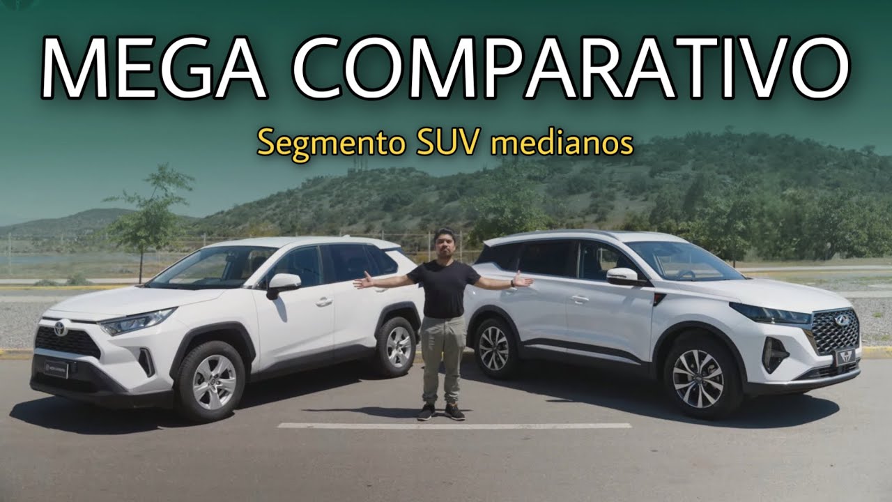 ¿Cuál es MEJOR? - Toyota RAV4 vs Chery Tiggo 7 Pro Max - MEGA Comparativo Chile