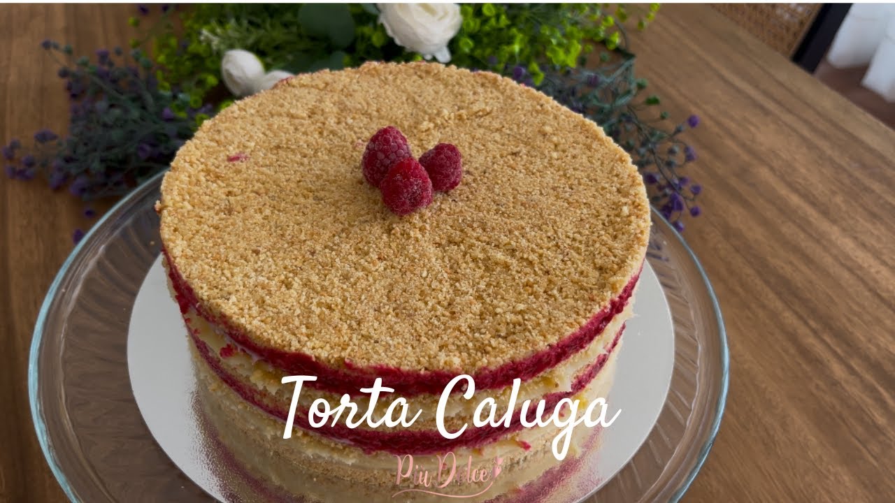 Torta Caluga Frambuesa l La mejor torta CHILENA y SIN horno l Più Dolce
