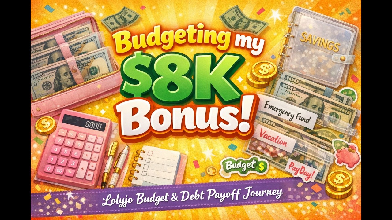 Budget my $8k Bonus!