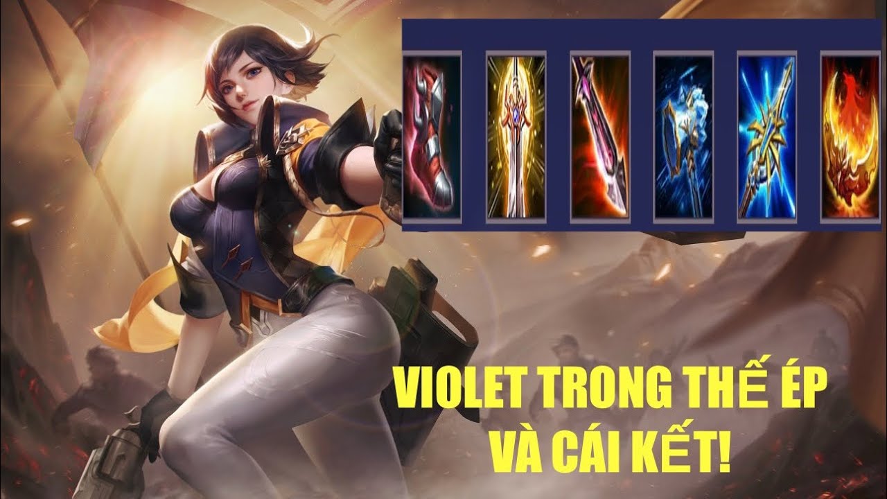 LIÊN QUÂN MOBLIE | BIU ĐỒ CỰC MẠNH VIOLET - BẮN TANK NHƯ BẮN CHUỐI