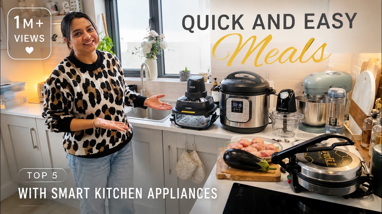Top 5 Must-Have Kitchen Appliances for Every Indian Home| My Real & Efficient Daily Cooking Routine