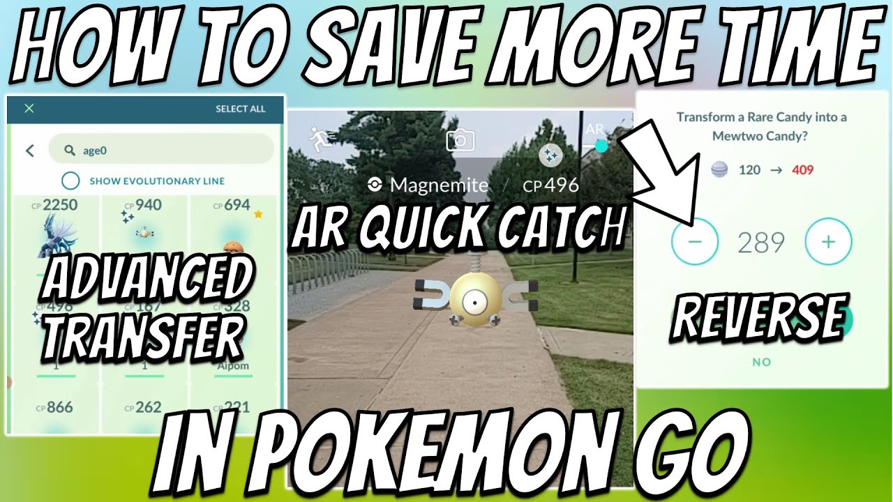How to Save More Time in Pokemon Go 2021 Edition!