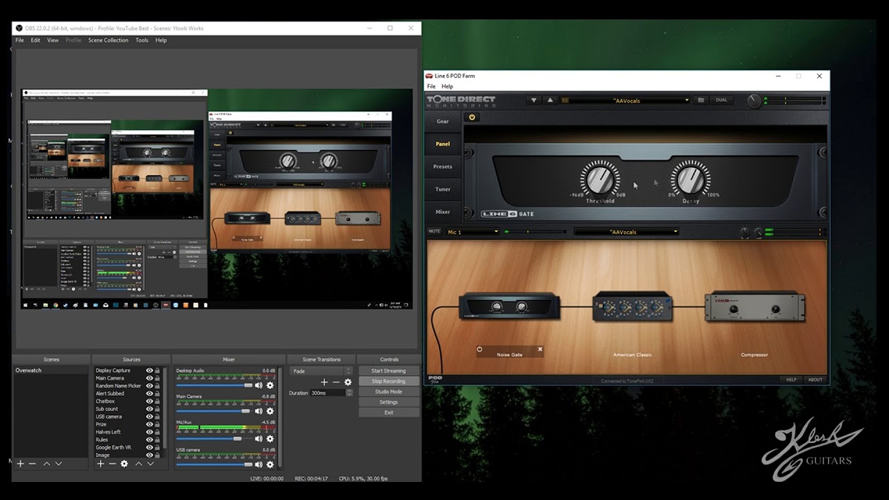 How to get Professional Quality Audio using Line 6 Pod Farm