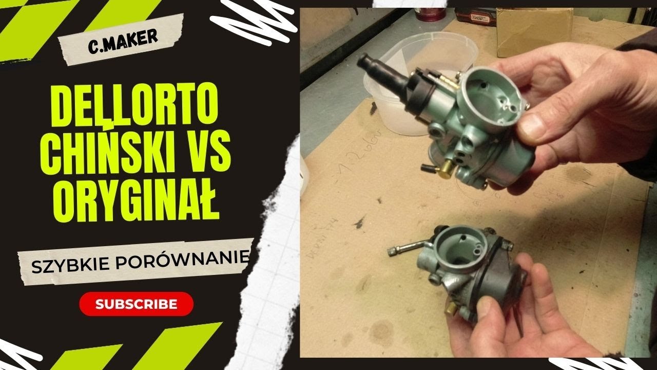 Gaźnik dellorto phva 17,5 replika kopia podróbka