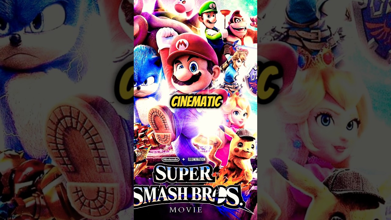 Super Smash Bros Movie in the works?! #supersmashbros #supermario #mariomovie #nintendo