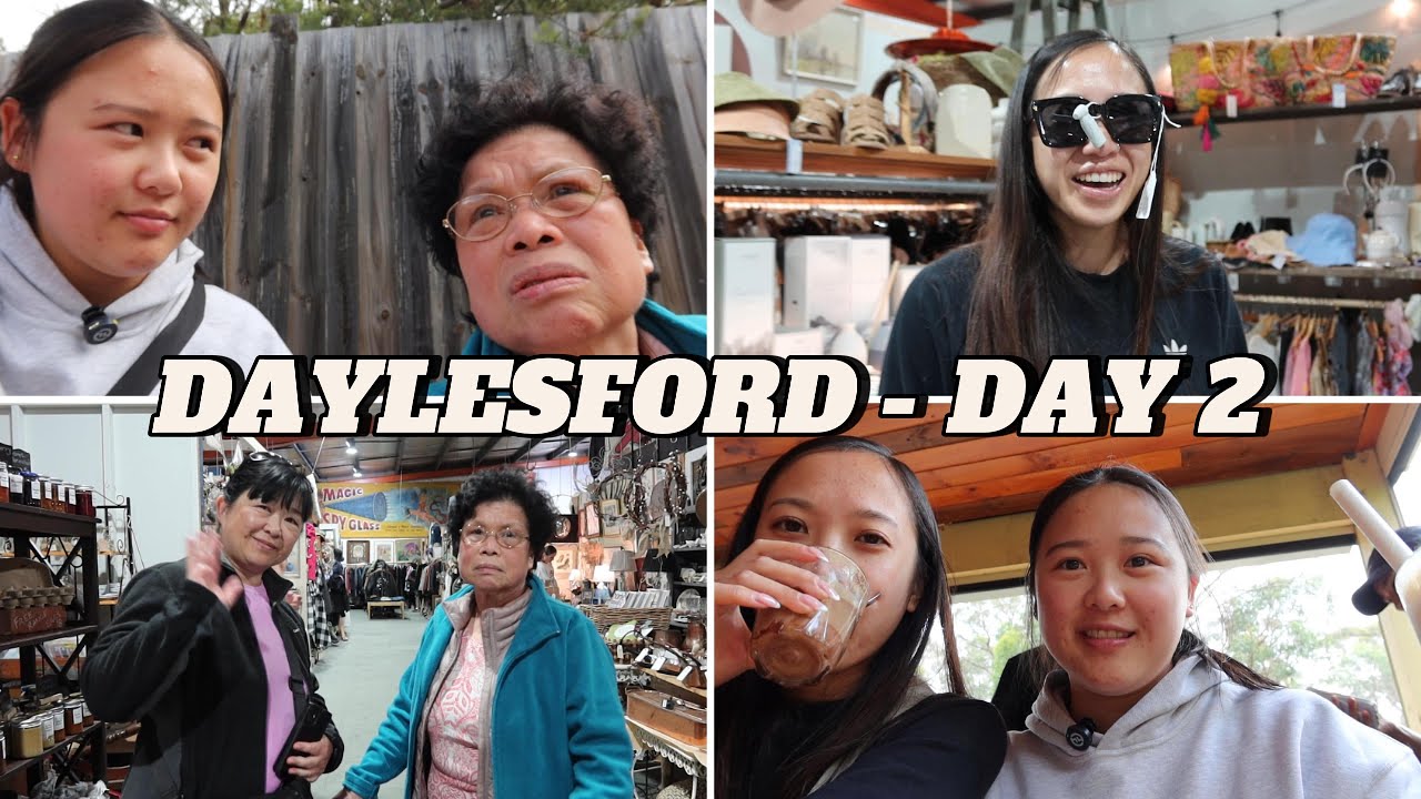 DAYLESFORD DAY 2 | Amazing Mill Market, The Chocolate Mill, Pickleball and Swing chaos