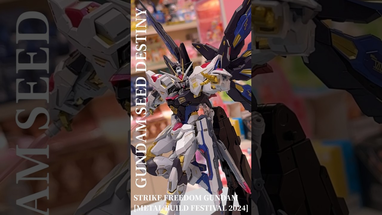 ToyDaddy玩具老爹分享趣STRIKE FREEDOM GUNDAM [METAL BUILD FESTIVAL 2024]