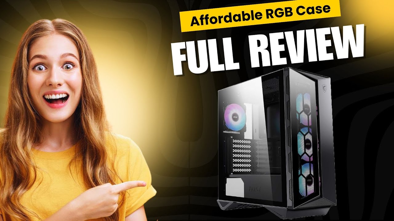 Affordable RGB Gaming PC Case Full Review