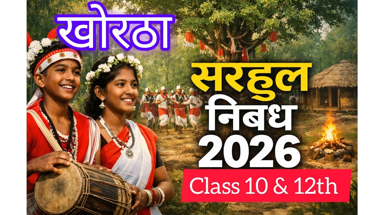 खोरठा सरहुल परब निबंध JAC Board class 10 12 