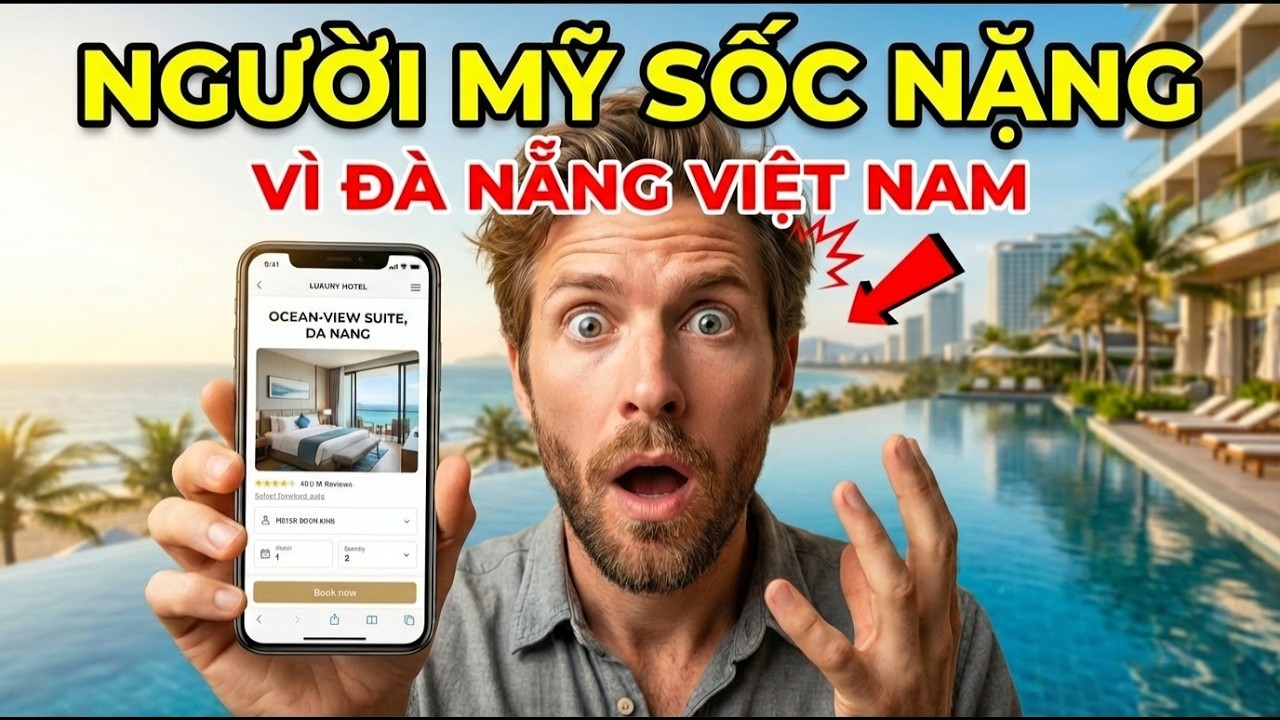 Người Mỹ Sốc Nặng Trước Sự Xa Hoa đến mức Vô Lí Ở Đà Nẵng Việt Nam!