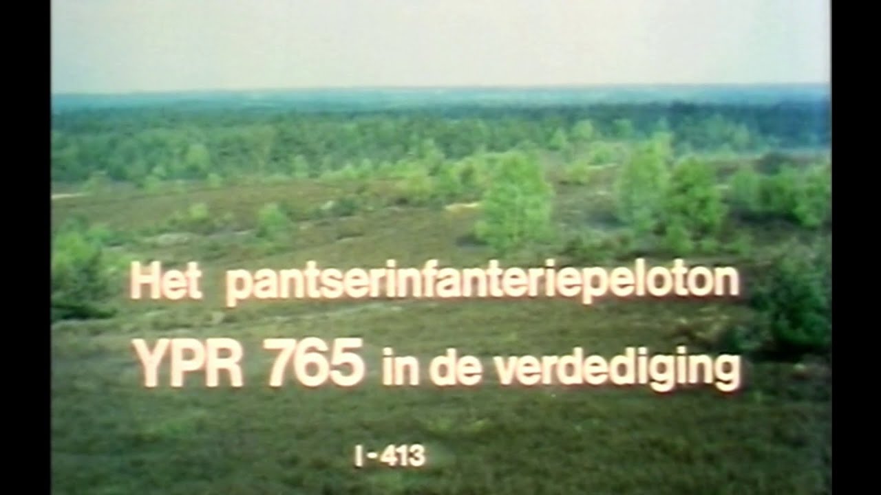 Het pantserinfanteriepeloton YPR 765 in de verdediging