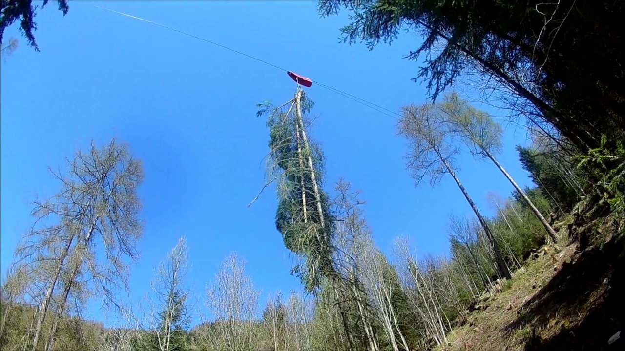 Seilen mit Mounty 4000 und Bergwald-Hybrid 3500 Teil 2