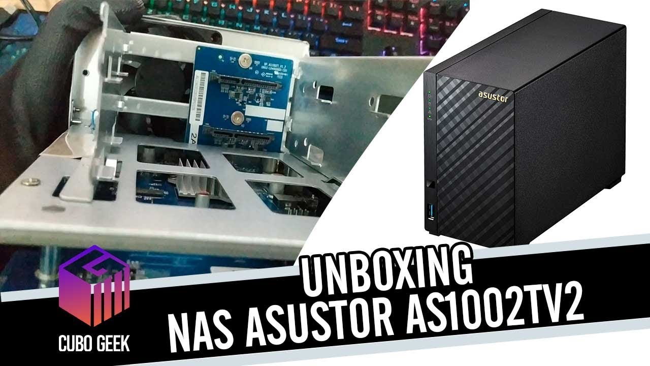 UNBOXING MINI SERVIDOR NAS ASUSTOR AS1002T V2 (PARTE 2)