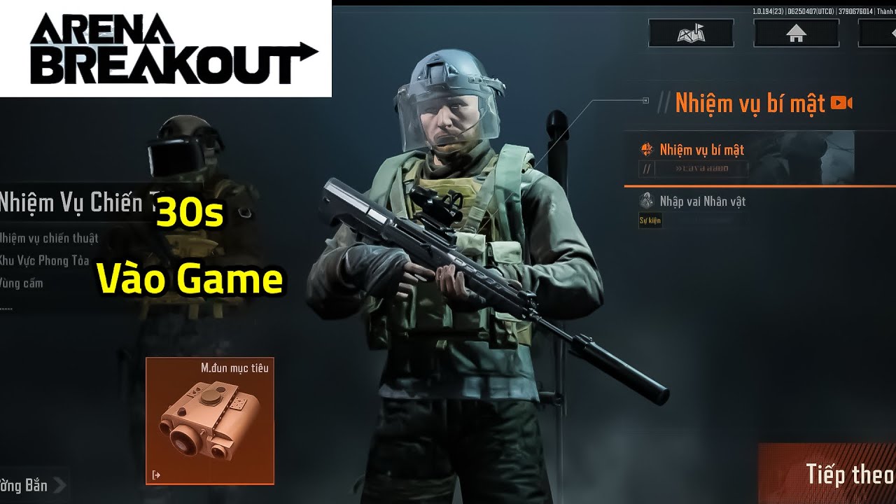 Arena Breakout - Vào Game 30 Giây Nhặt Được Đồ Đỏ? |Bảo SuPo|