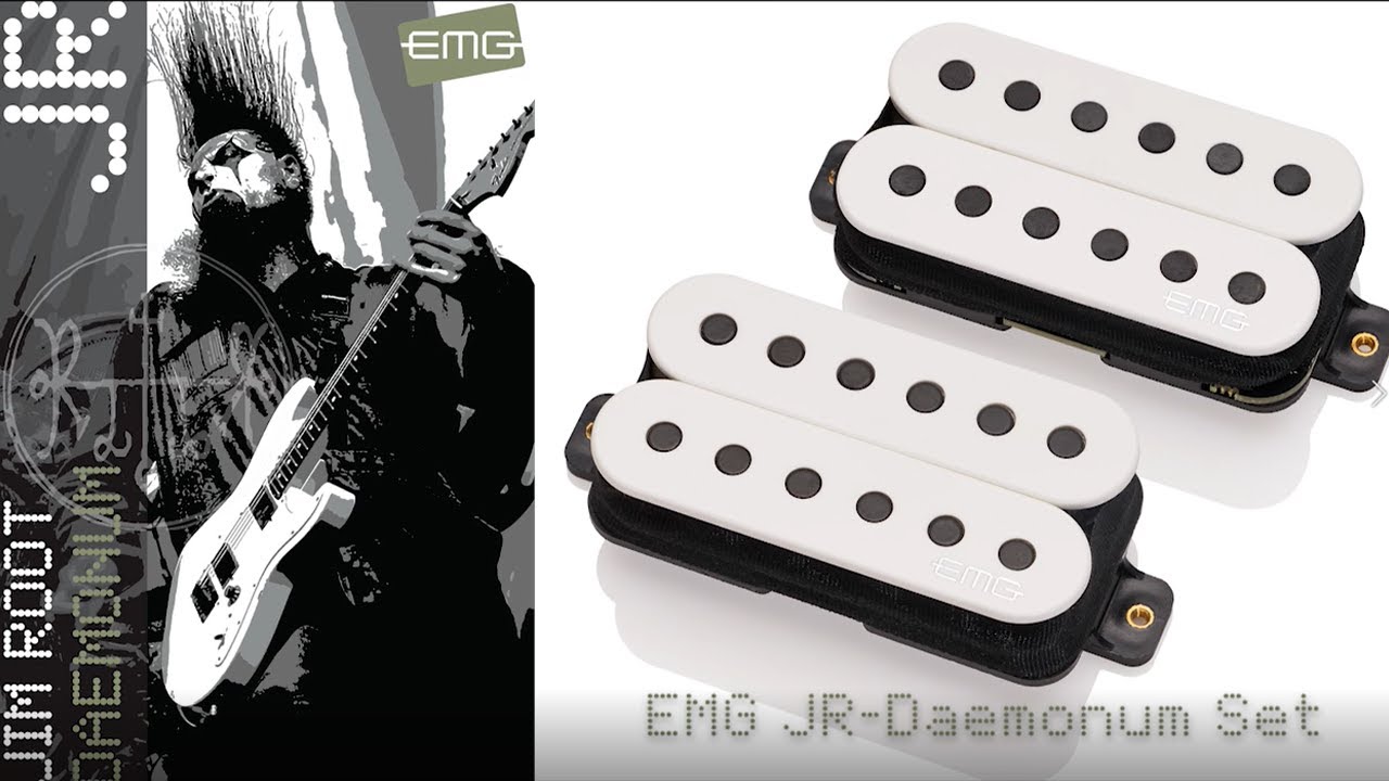 Jim Root EMG Signature Set in White
