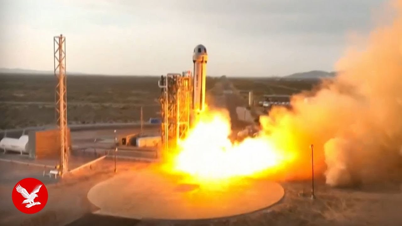 Katy Perry and all-female crew launched into space on Blue Origin rocket