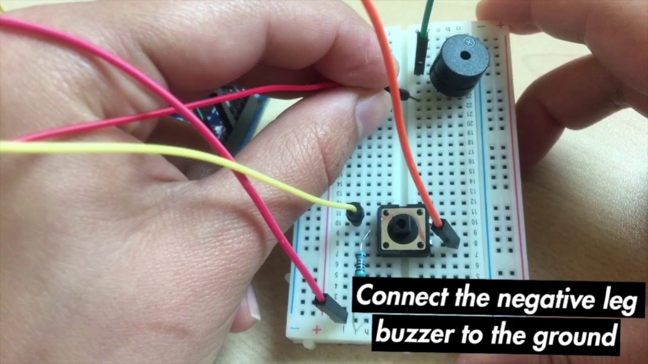 Arduino Tutorial #2 Button Buzzer
