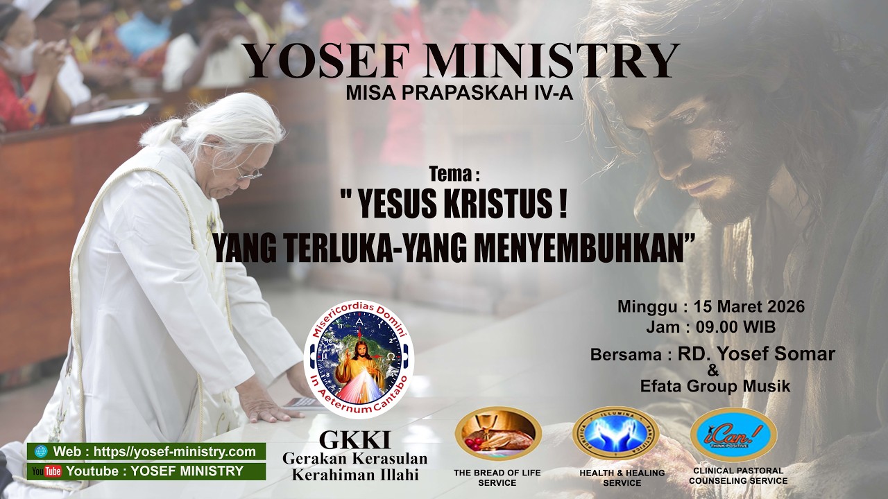 Hari Minggu Prapaskah ke-IV Tahun A - 15 Maret 2026 Bersama Pastor Yos Somar Pr.
