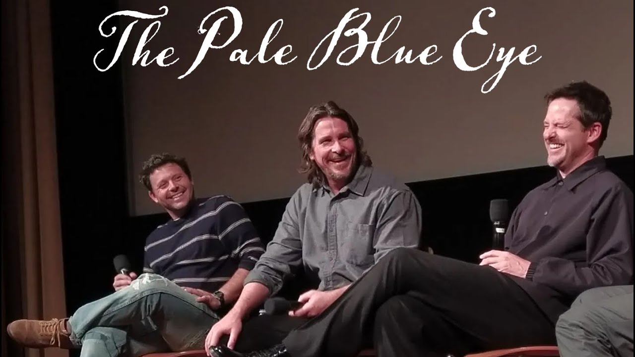 THE PALE BLUE EYE movie talk with Christian Bale, Scott Cooper, Tyler Thompson - November 17, 2022