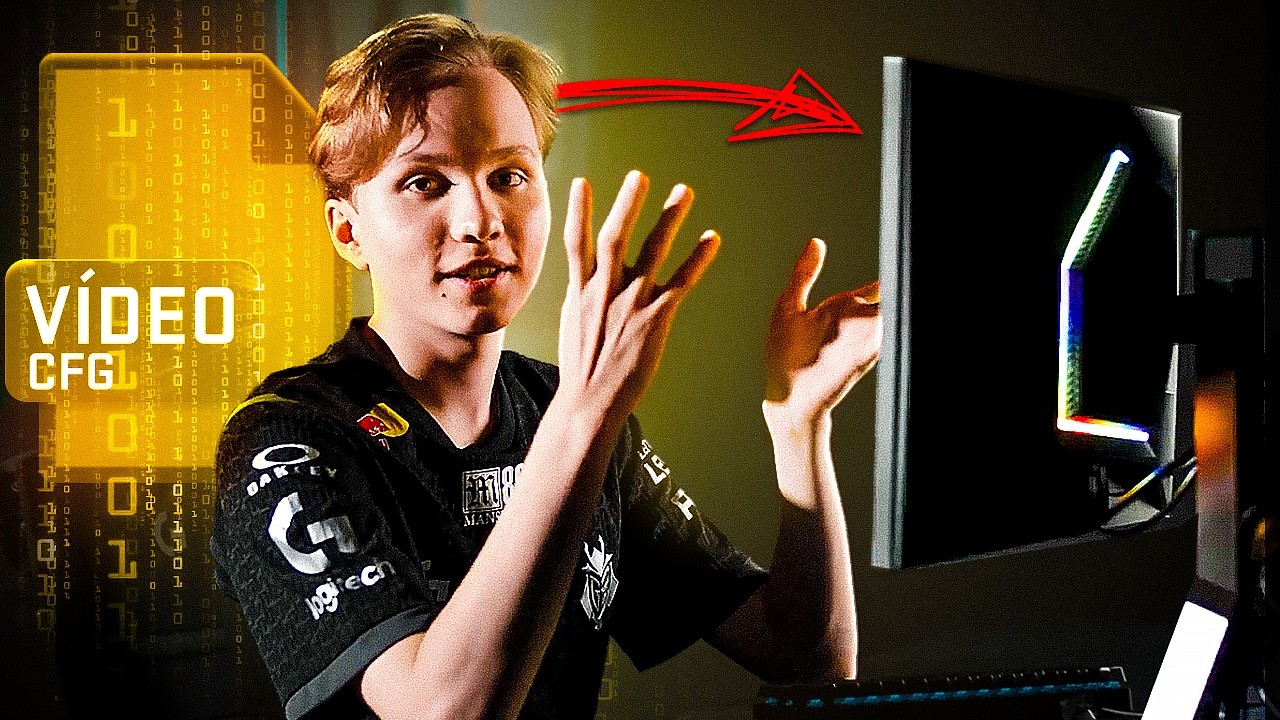 muita vantagem VISUAL e MAIS FPS... o M0NESY REVELOU sua CFG de V&Iacute;DEO no CS 2 (&eacute; a melhor)