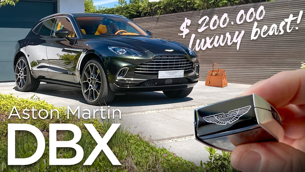 Aston Martin DBX (550 hp) - POV drive & walkaround
