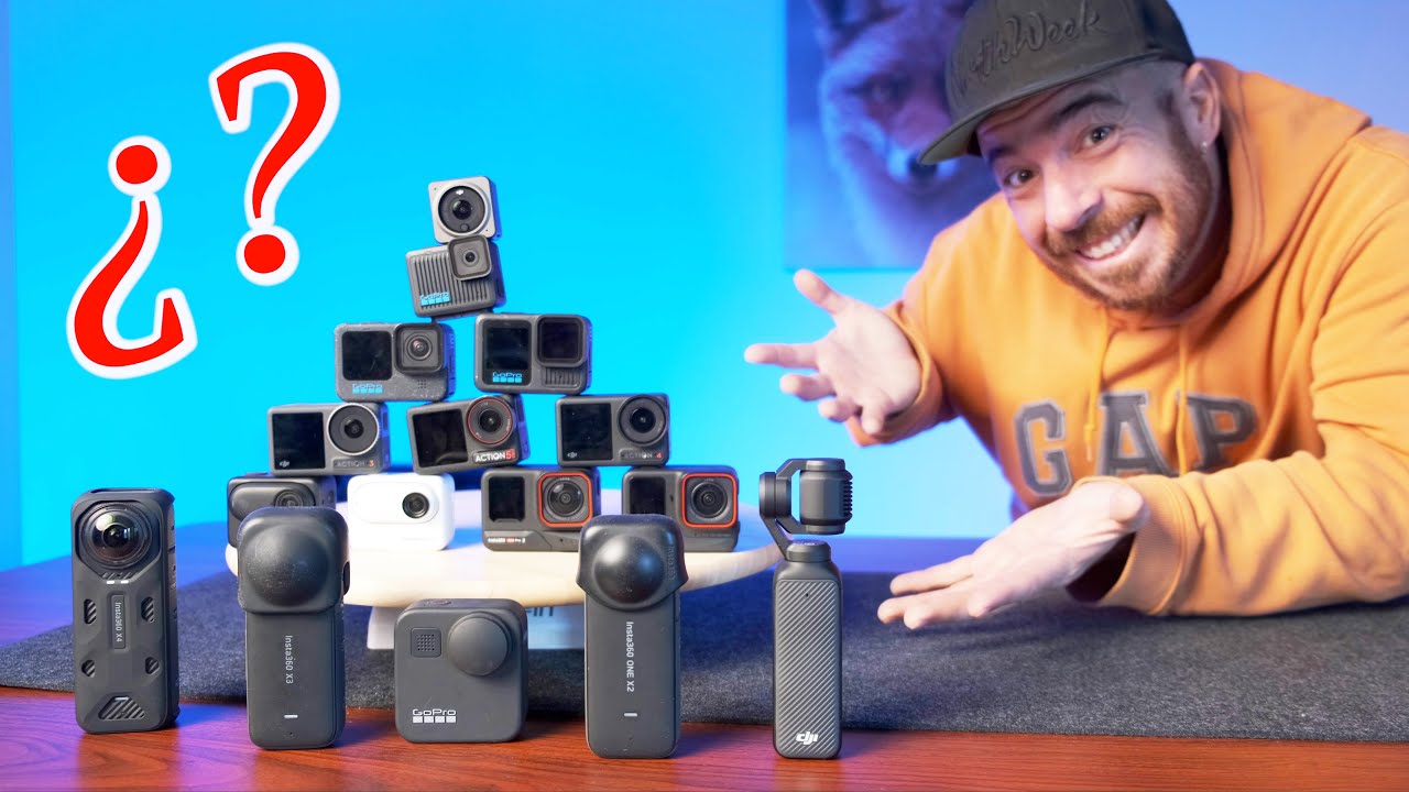 ¿QUÉ CAMARA COMPRAR? Mega comparativa. Ofertas NAVIDAD! (DJI, Insta360, Gopro)
