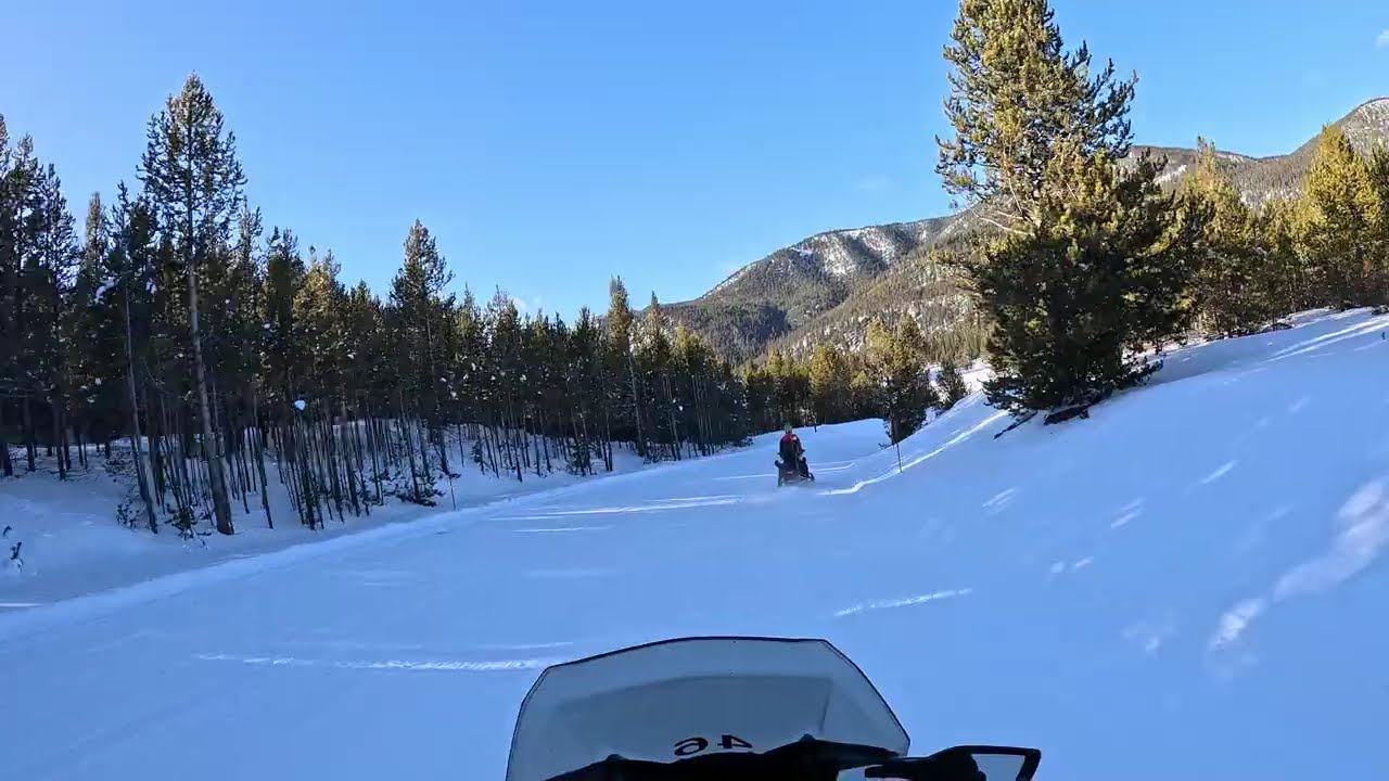 Snowmobiling West Yellowstone 1/20/2026