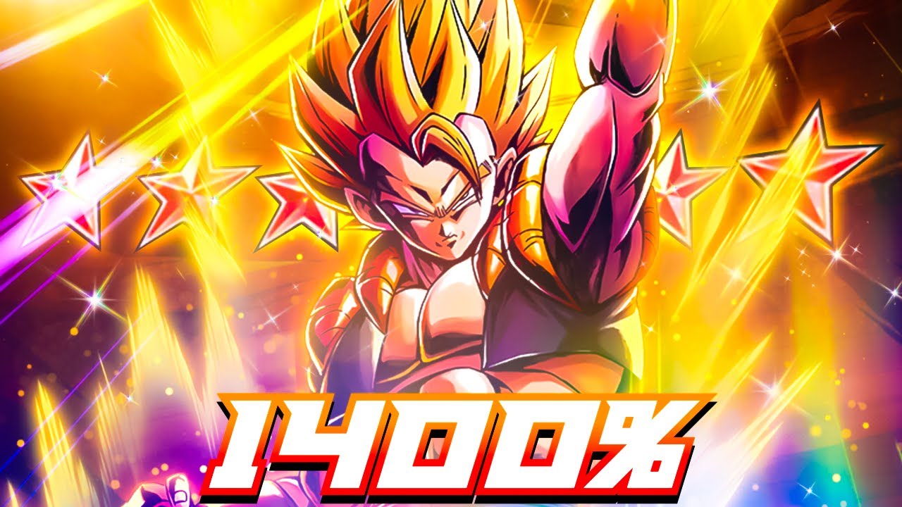 (Dragon Ball Legends) ZENKAI 7, 1400%, 14 ЗВЕЗДНЫЙ КРАСНЫЙ СУПЕР ГОГЕТА! ОН БУКВАЛЬНО ПОБЕЖДАЕТ К...