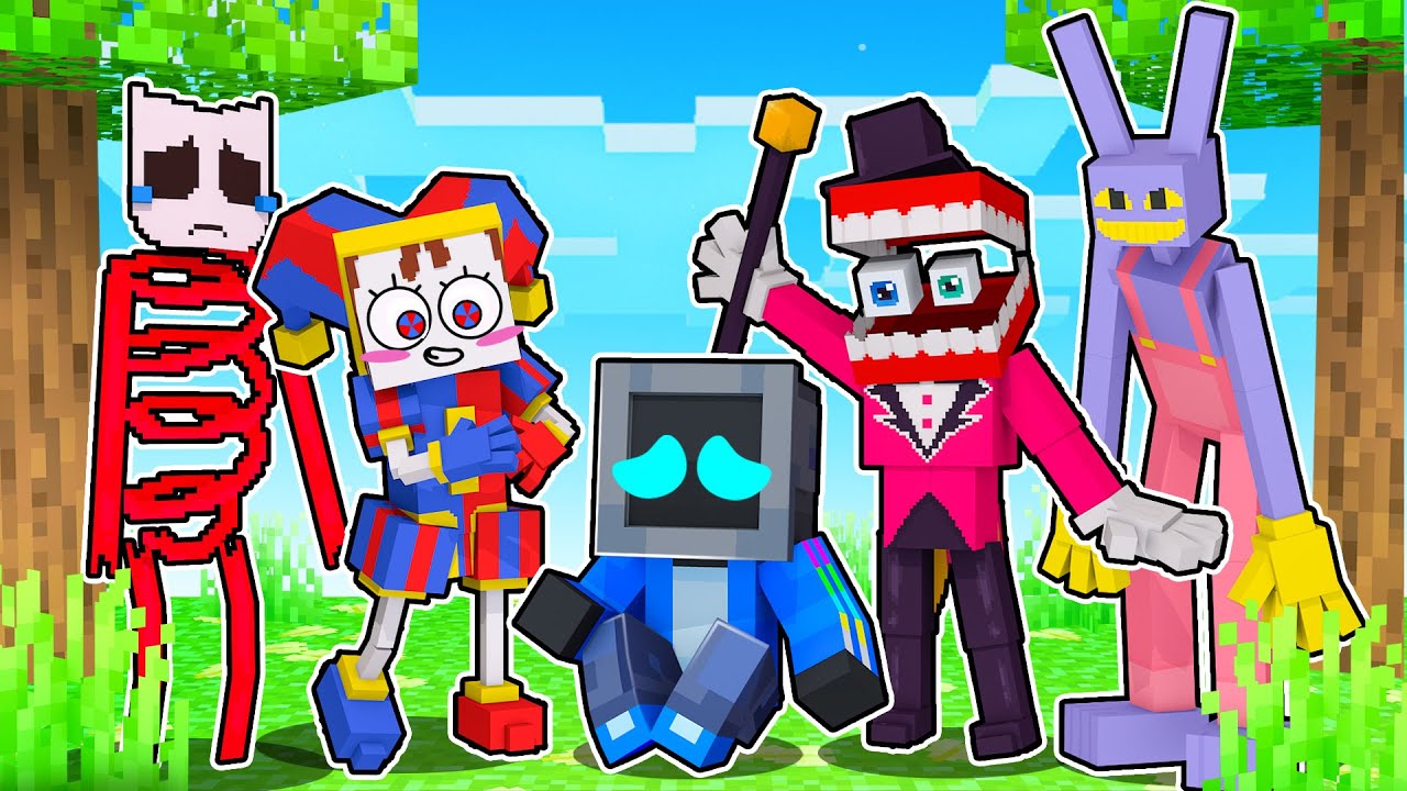 Adopted by AMAZING DIGITAL CIRCUS in Minecraft!