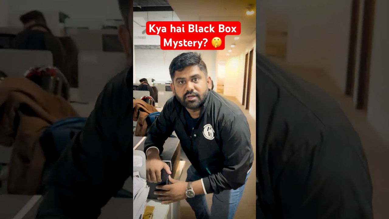 The Mystery of Black Box!! 🤫 #upsc #physicswallah_akakh_pandey