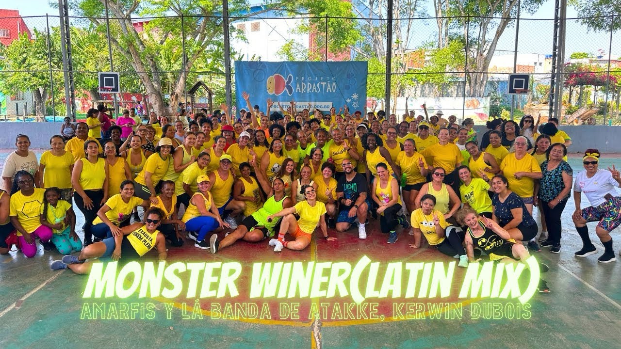 MONSTER WINER (Latin Remix)-Amarfis, La Banda de Atakke, Kerwin Dubois | Dance Brasil | Zumba