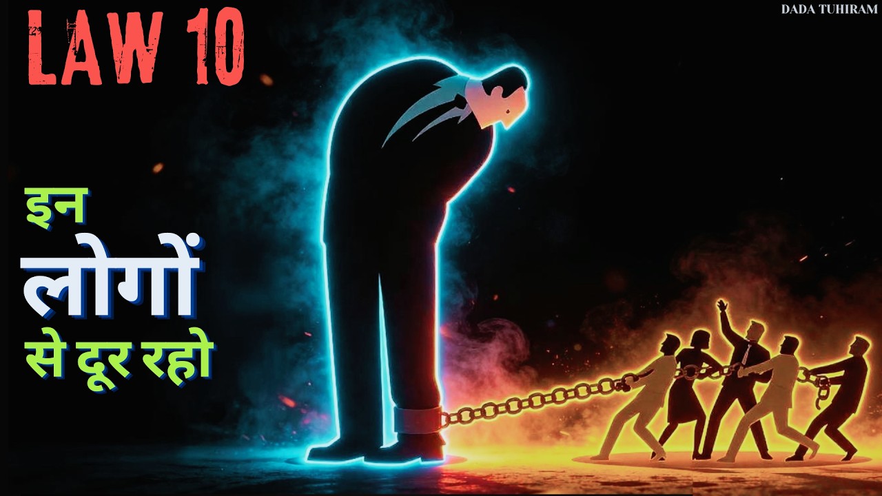 Law 10 : AVOID These People or LOSE Everything — 48 Laws of Power | Dark Psychology 
