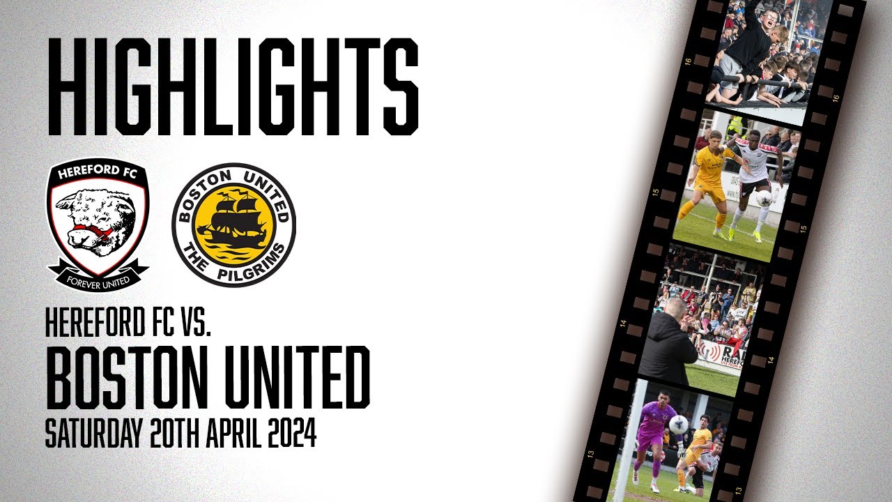 HIGHLIGHTS | Hereford FC 0-2 Boston United
