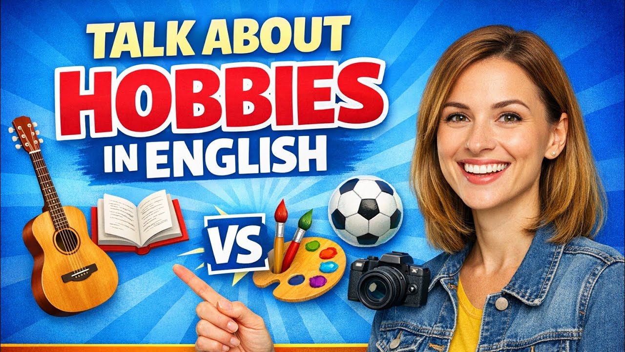 Talk About Hobbies in English | Improve Your English Speaking Skills Easily