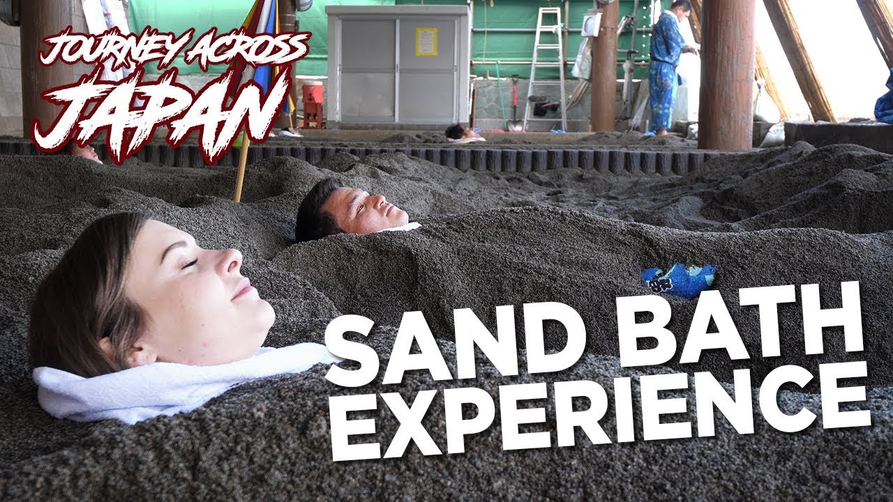 A Day in Kagoshima Prefecture at the Ibusuki Sand Onsen [Ft. Sharmander & OkanoTV]