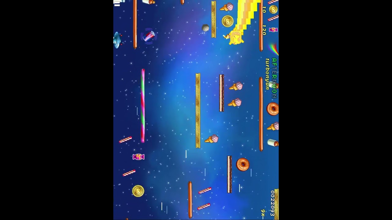 Jugando nian gat y durando el mejor tiempo