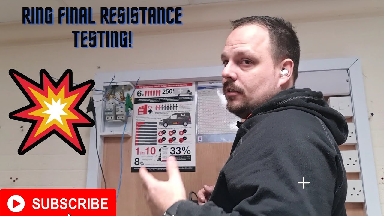 UK electrician ring final resistance tests and more! TIS mft pro. PFC Zdb