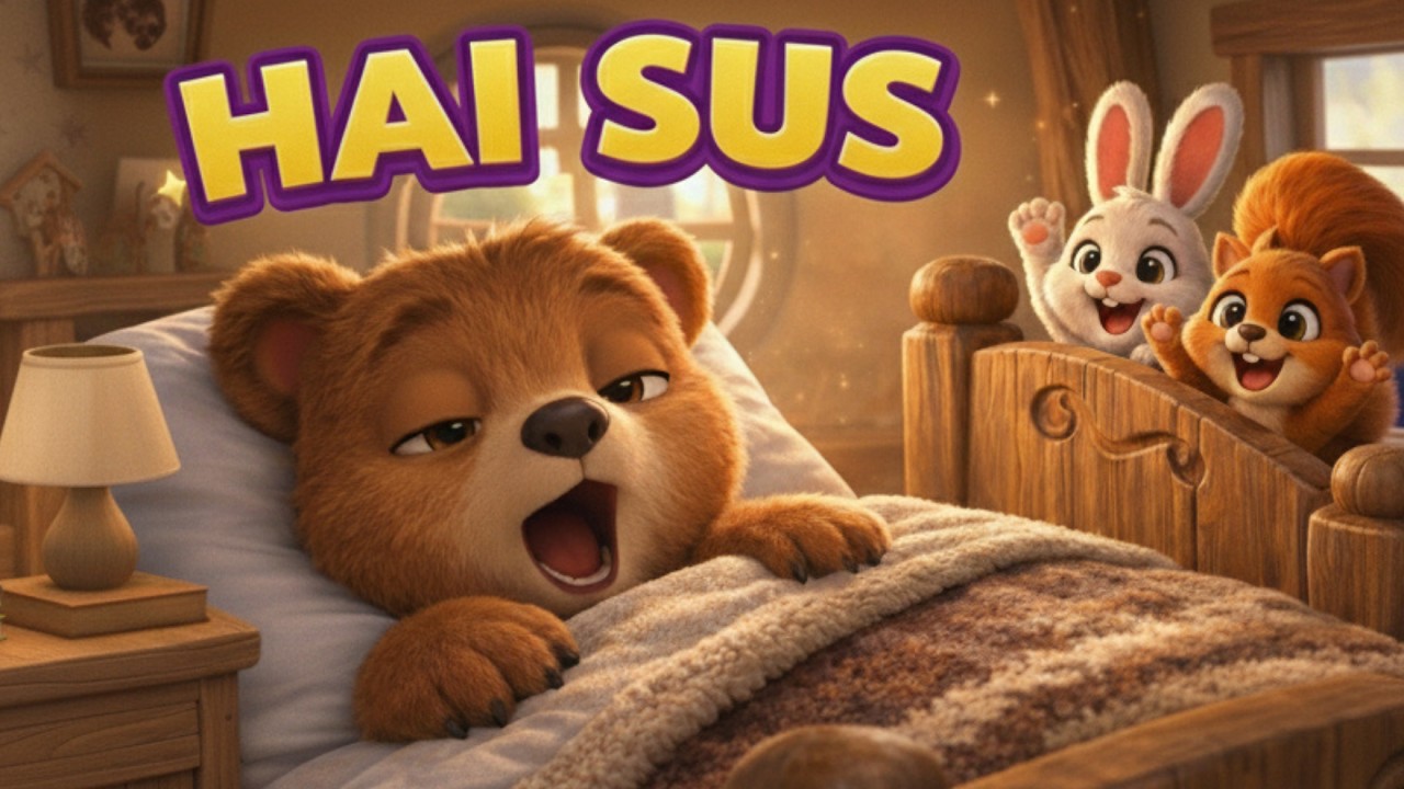 Ursulețule, Hai Sus! 🐻 | Cântec de Primăvară pentru Copii 🌸 | HOPTOP