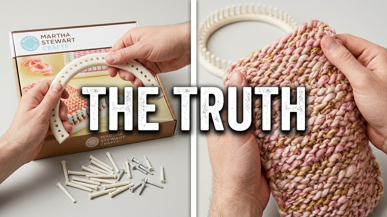 Martha Stewart Knit & Weave Loom Kit Review