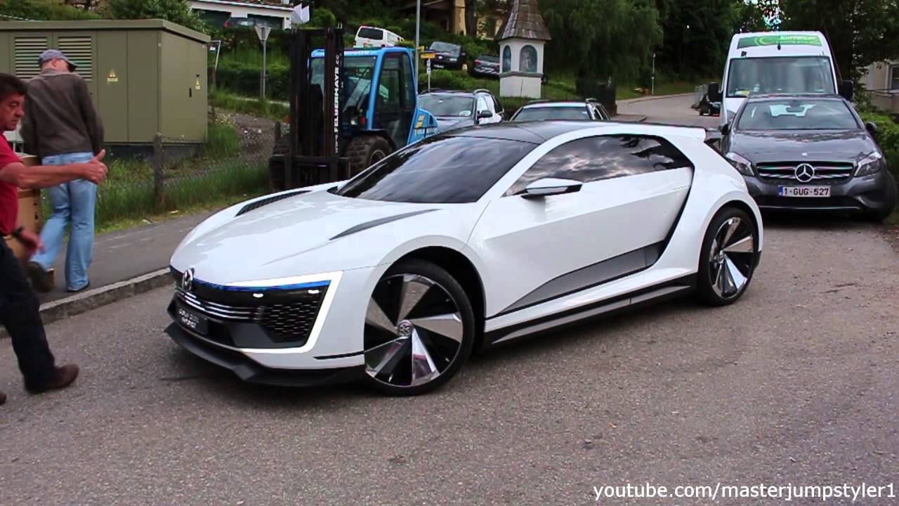 VW Golf GTE Sport: more detailed view + driving with some sound