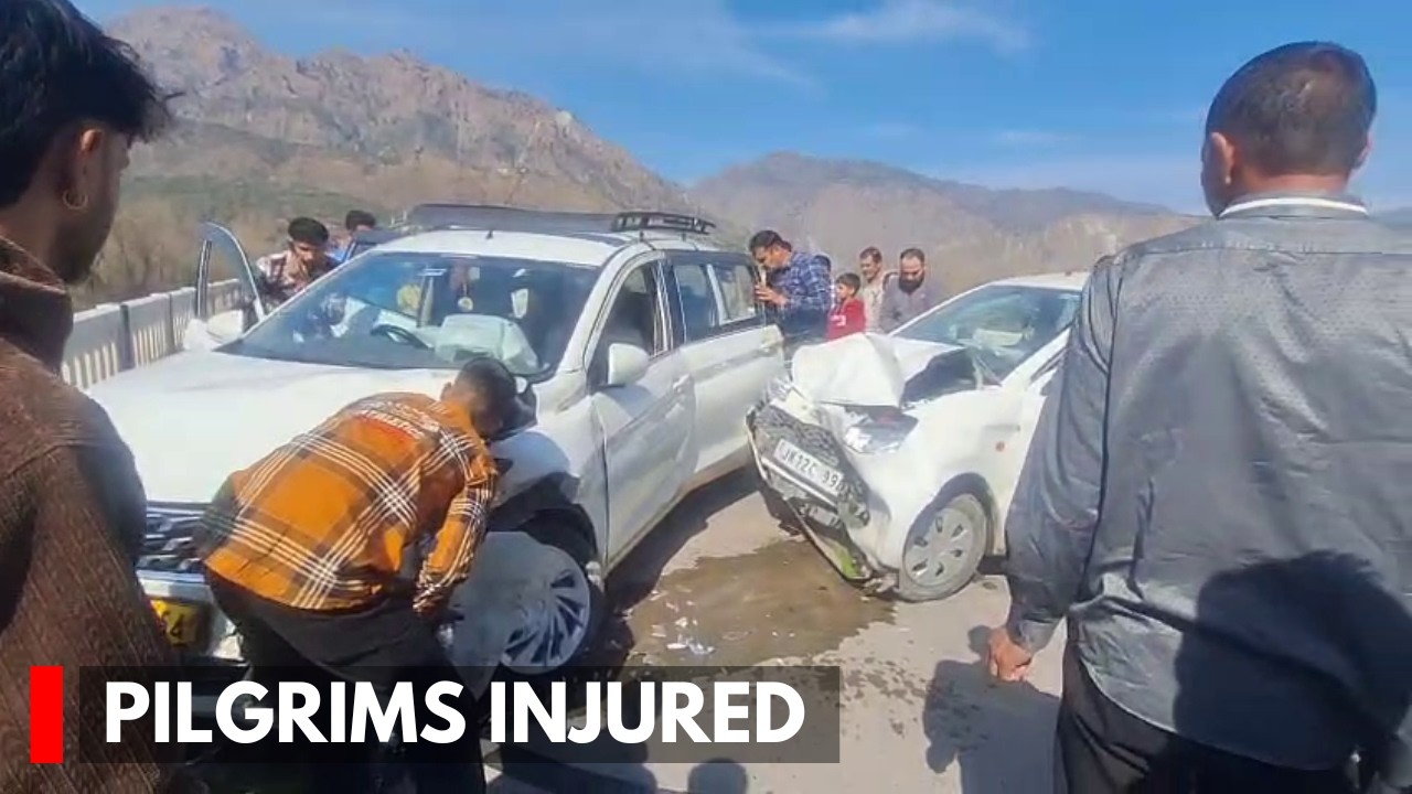 Reasi: 3 Pilgrims Among 5 Injured In Car Collision
