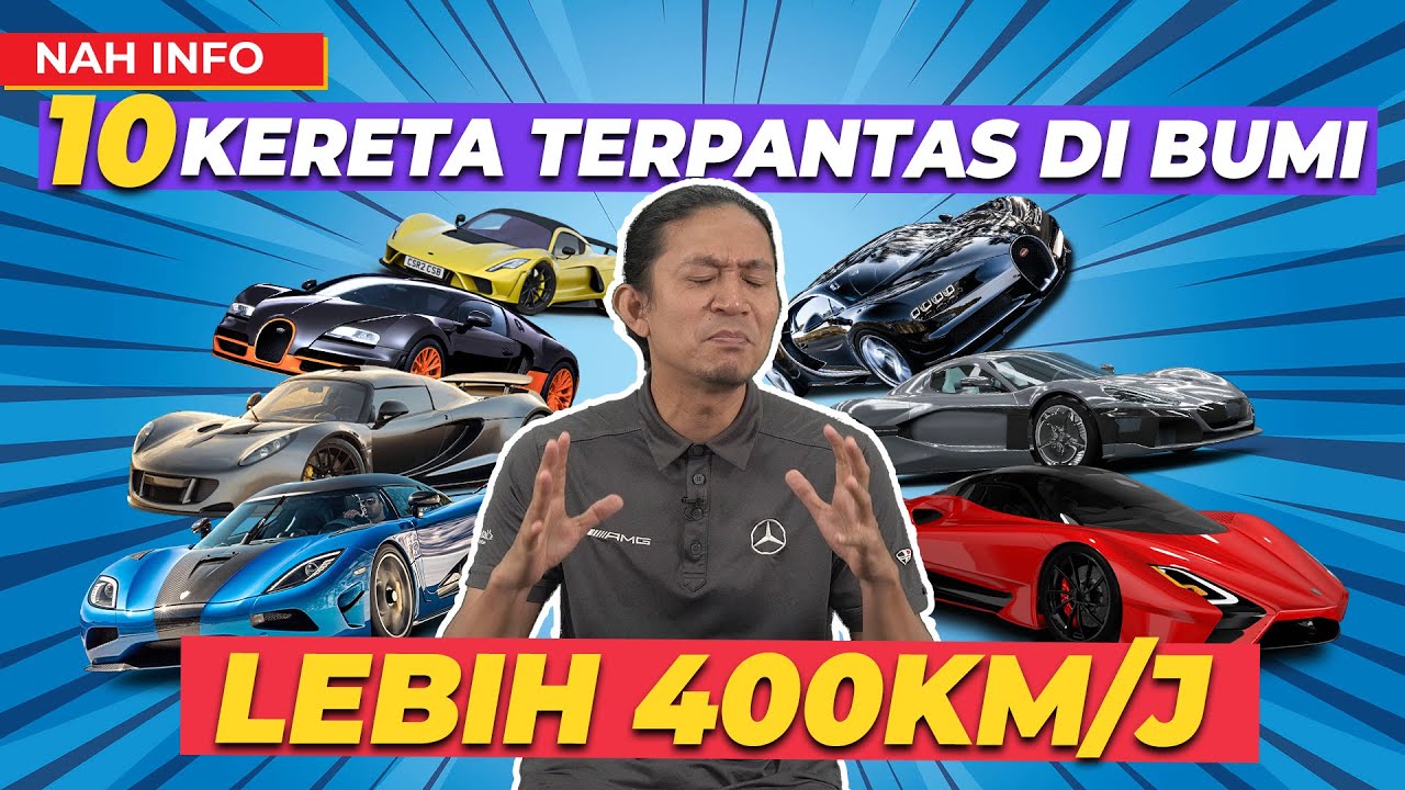 10 KERETA PRODUKSI PALING LAJU! 400KM/J!!!