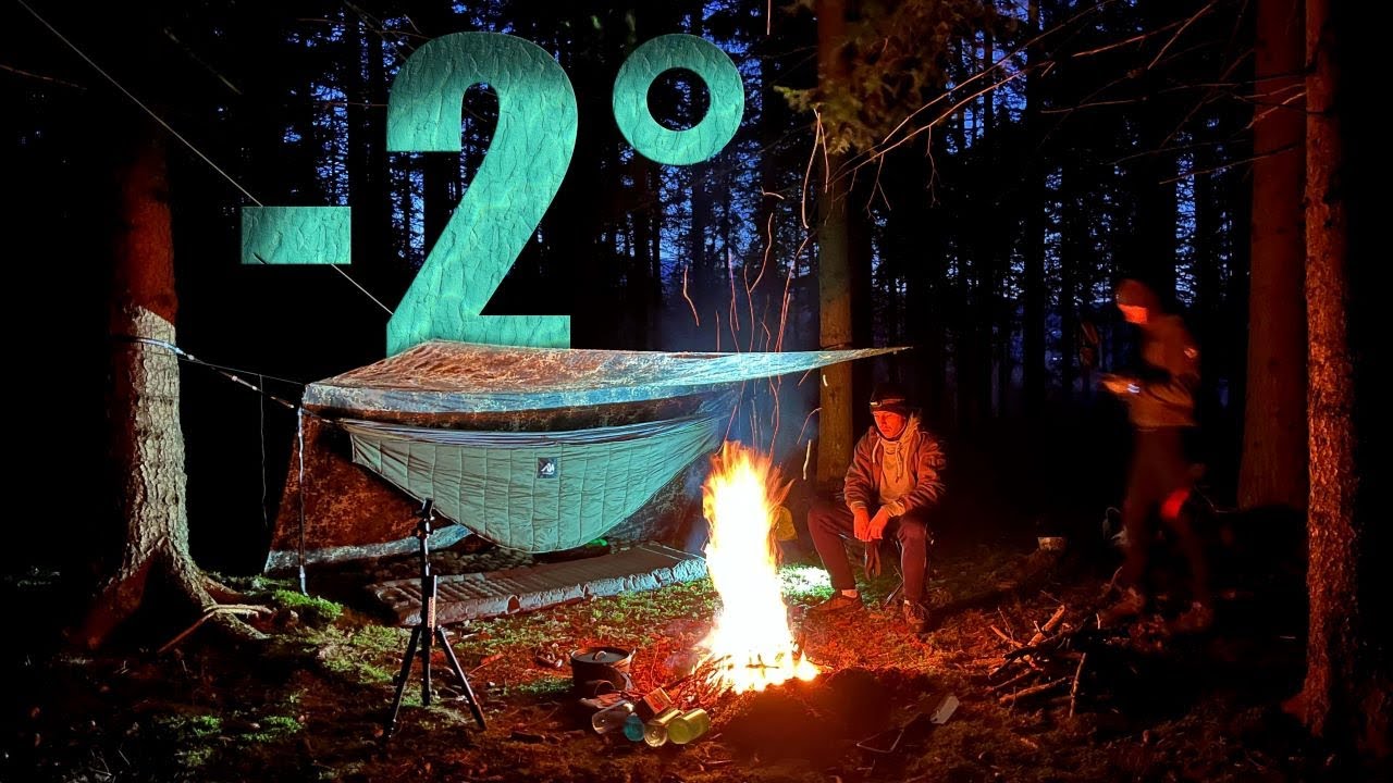 -2 Grad Biwak - Pizza am Lagerfeuer