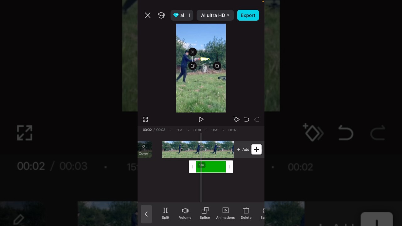 Gunshot effect in CapCut (tutorial)
