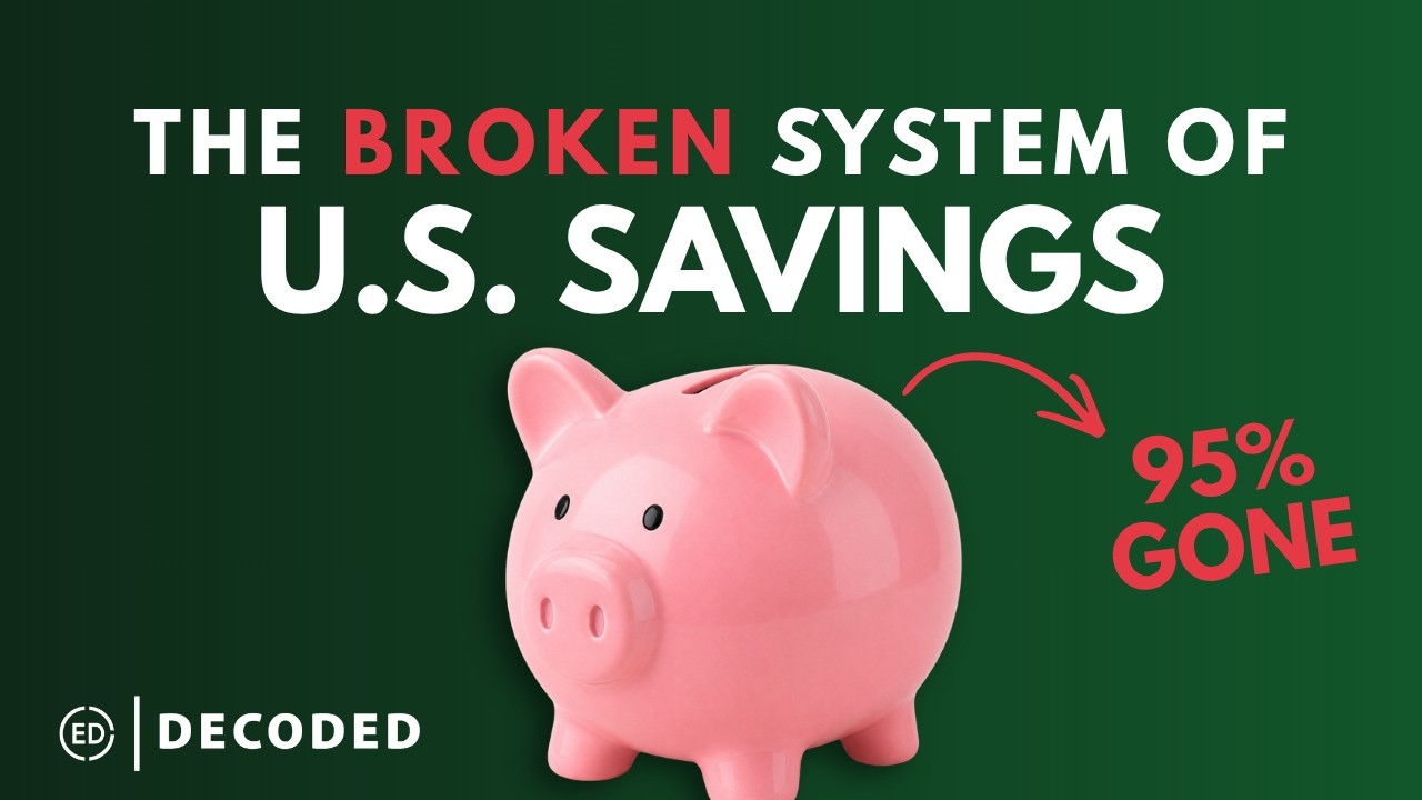 Why Saving Money In U.S. Is Impossible