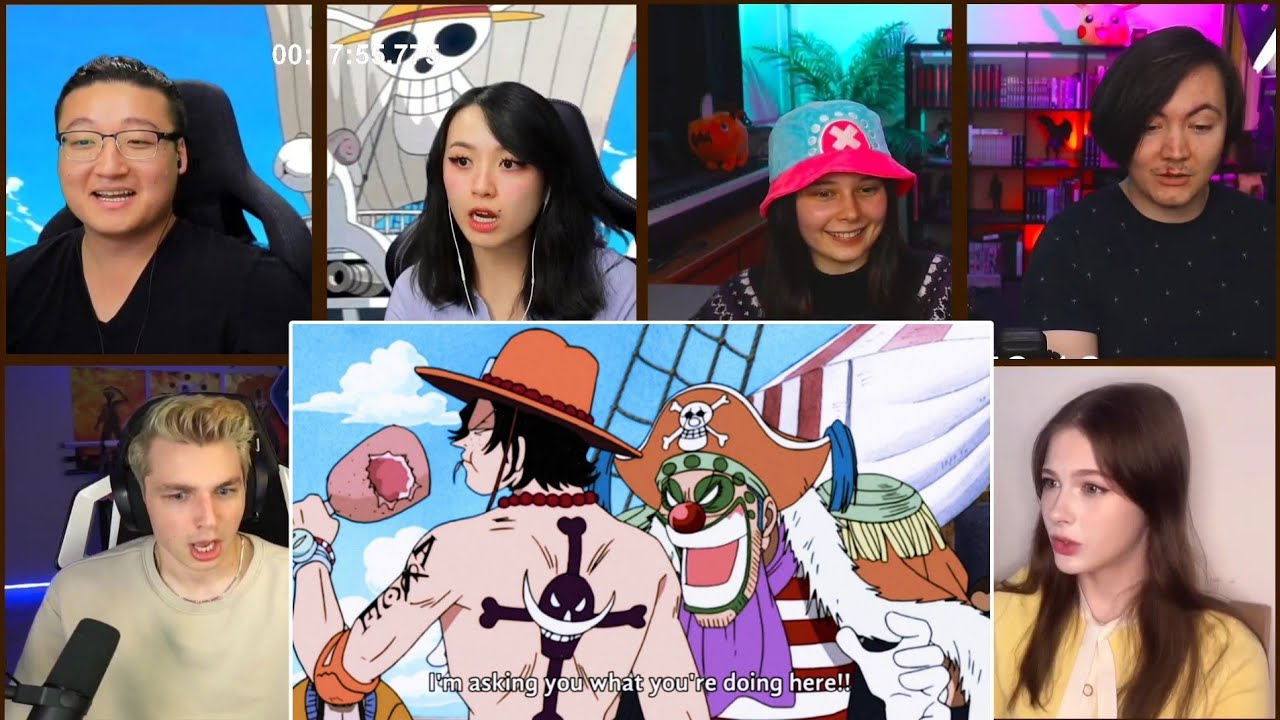 Ace joins Buggy's Party! Reaction Mashup