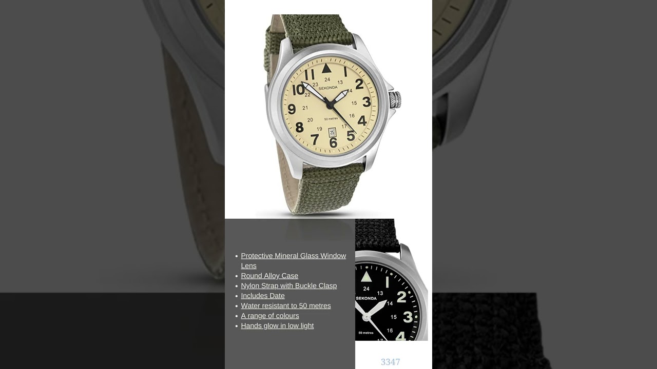 Sekonda Wingman Pilot Wrist Watch #menswatch #menswear #sekonda #wingman #pilot #shorts