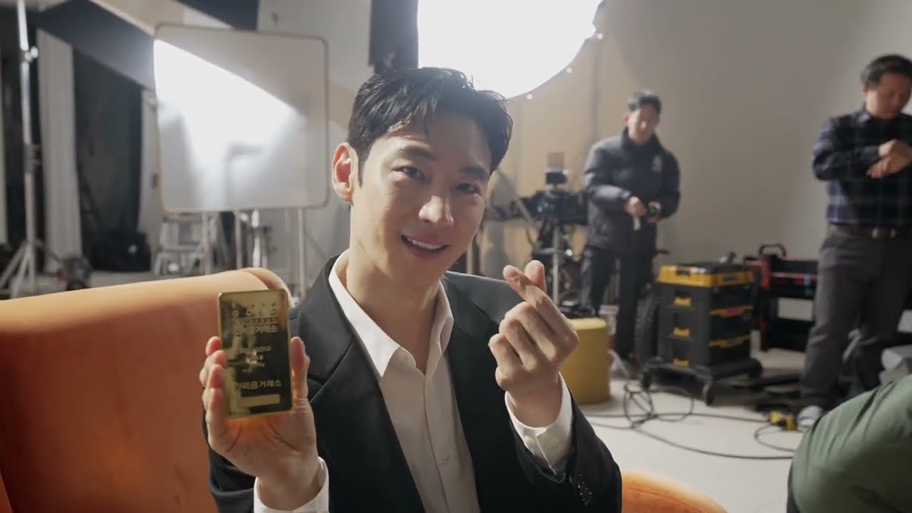 이제훈 배우 CF  촬영 (한국금거래소 _Making 영상)