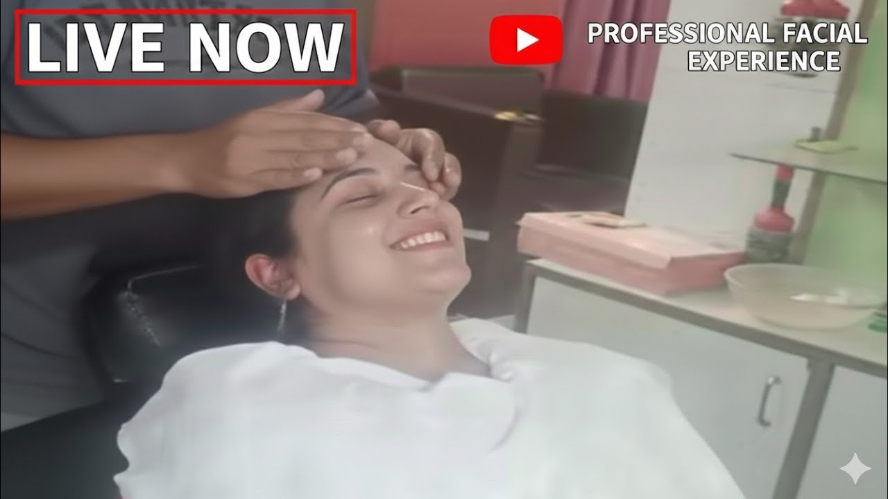 SAJID D is live! Glow Facial: Deep Cleansing & Skin  Brightening Treatment 💯 result : eyebrow Thread